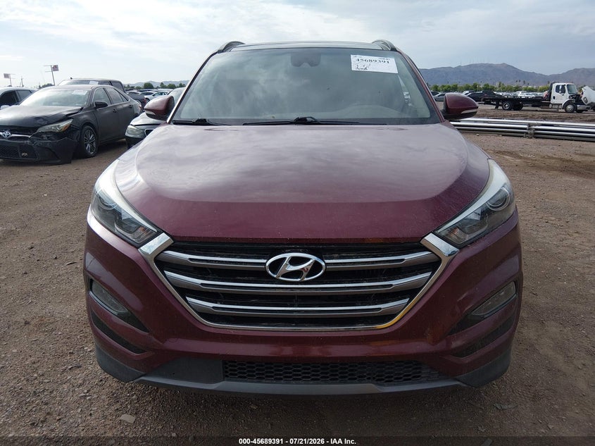2016 Hyundai Tucson VIN KM8J33A2XGU159698 IAAI salvage auction — NORMAL WEAR, Clear-Dealer Only (Arizona), sold $200 on 2026-07-28 (photo 6)