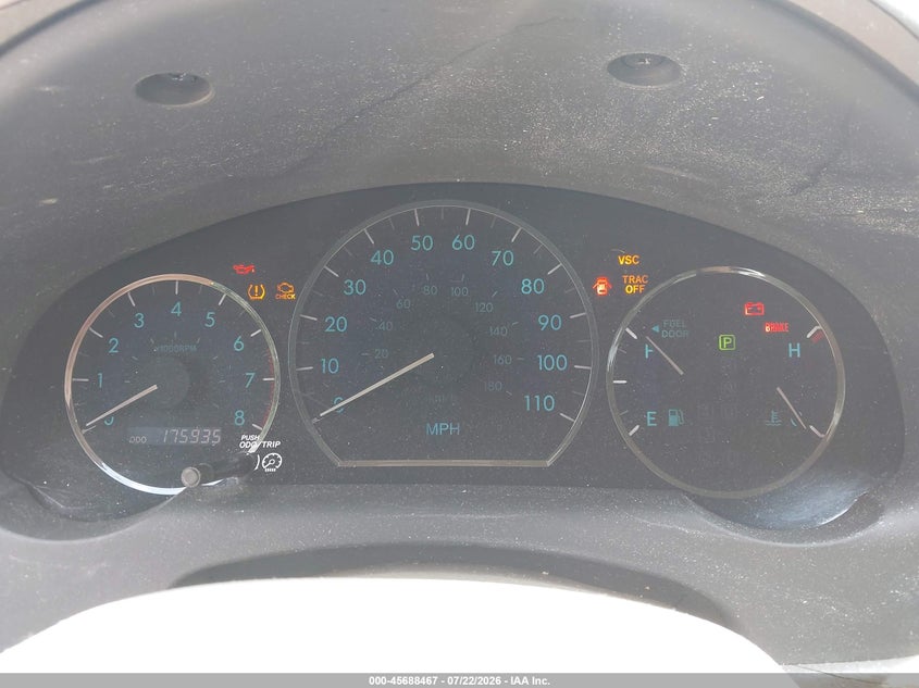 2008 Toyota Sienna VIN 5TDZK23C18S158987 IAAI salvage auction — NORMAL WEAR, Clear (Pennsylvania), sold $400 on 2026-07-28 (photo 7)