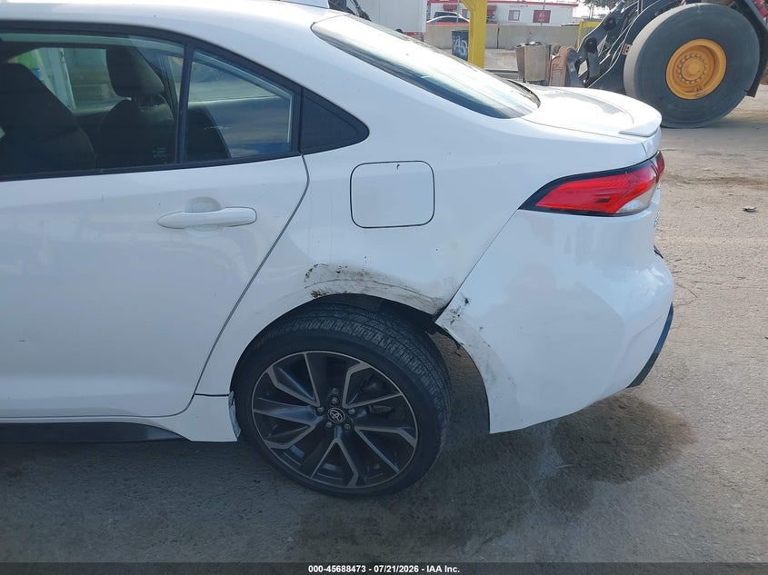 2020 Toyota Corolla VIN 5YFS4RCE0LP012720 IAAI salvage auction — SIDE, Salvage Title, sold $8,100 on 2026-07-31 (photo 6)