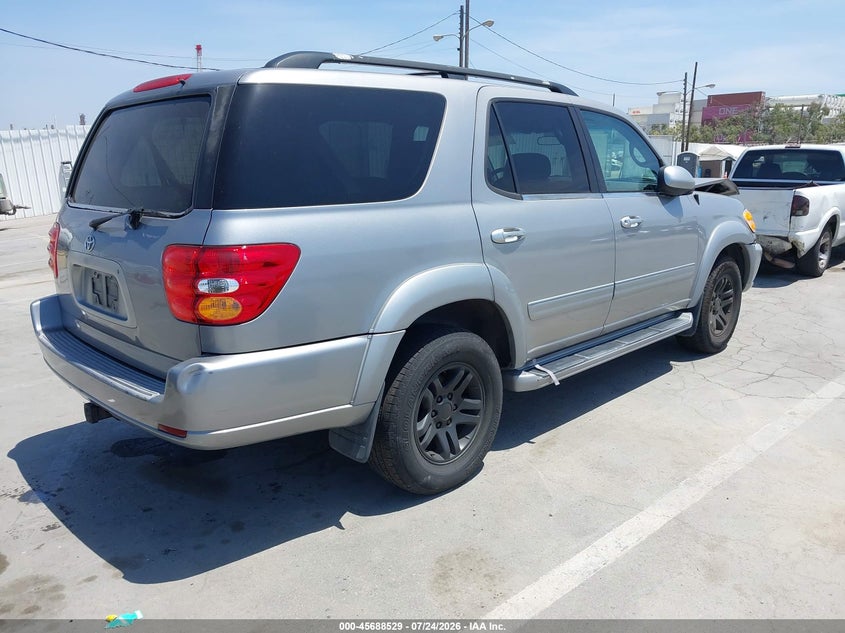 2003 Toyota Sequoia VIN 5TDZT34A33S145697 IAAI salvage auction — FRONT END, Salvage (California), sold $1,050 on 2026-08-01 (photo 4)