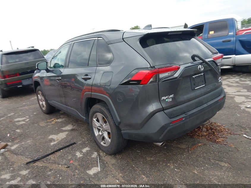 2023 Toyota Rav 4 VIN 2T3P1RFV5PW383720 IAAI salvage auction — SIDE, Salvage (Virginia), sold $8,000 on 2026-08-22 (photo 3)
