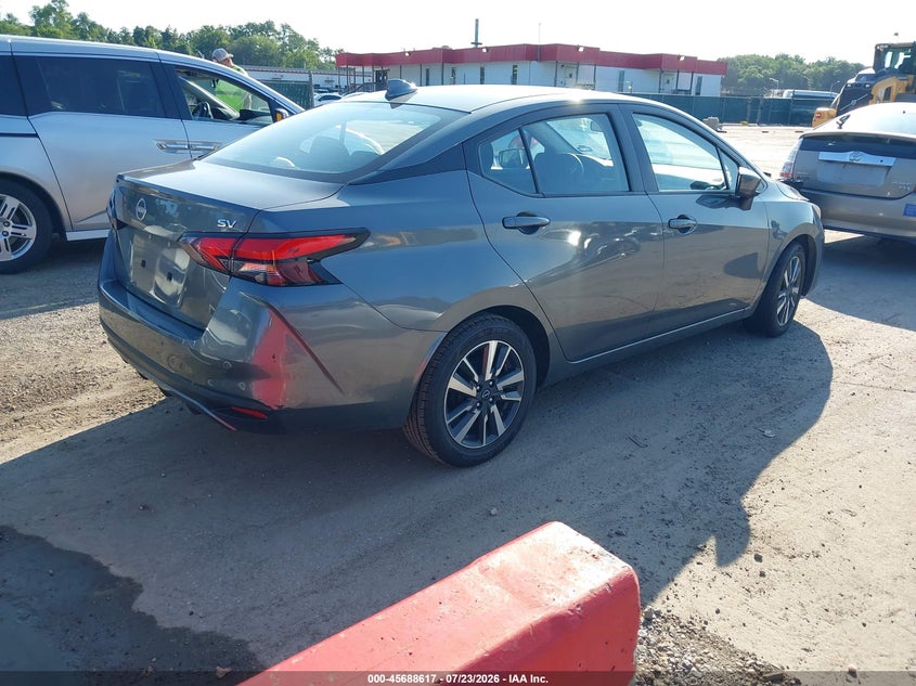 2024 Nissan Versa VIN 3N1CN8EV6RL910255 IAAI salvage auction — RIGHT REAR, Enterprise Vehicles Clear Only (Texas), sold $8,100 on 2026-07-29 (photo 4)