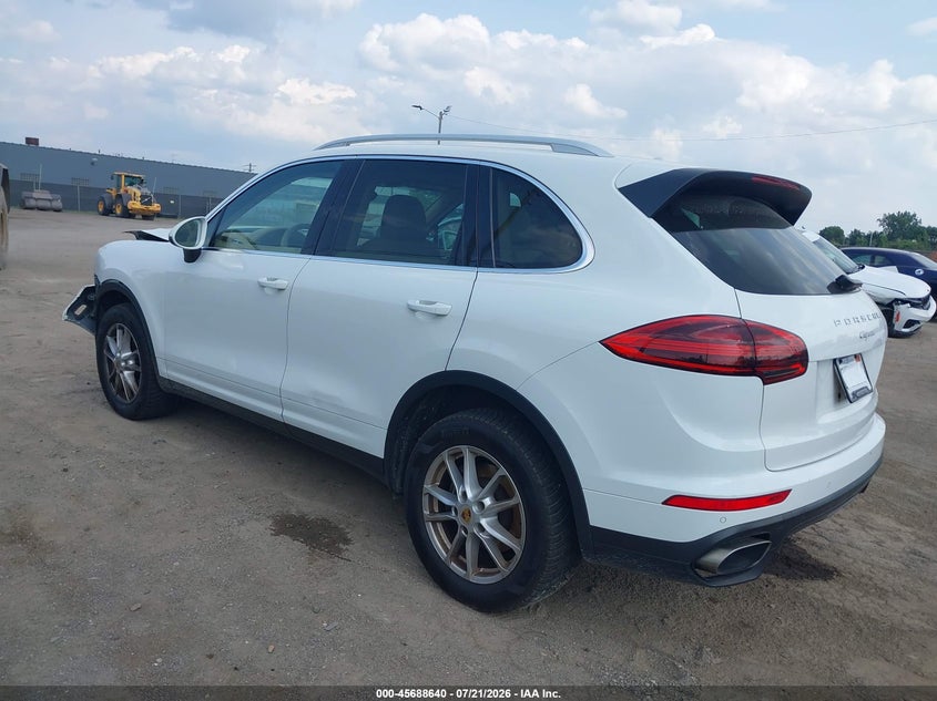 2016 Porsche Cayenne VIN WP1AA2A22GKA37013 IAAI salvage auction — FRONT END, Salvage Title, sold $3,150 on 2026-08-20 (photo 3)