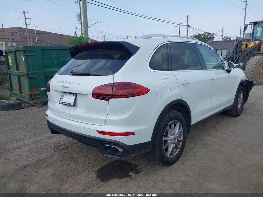 2016 Porsche Cayenne VIN WP1AA2A22GKA37013 IAAI salvage auction — FRONT END, Salvage Title, sold $3,150 on 2026-08-20 (photo 4)