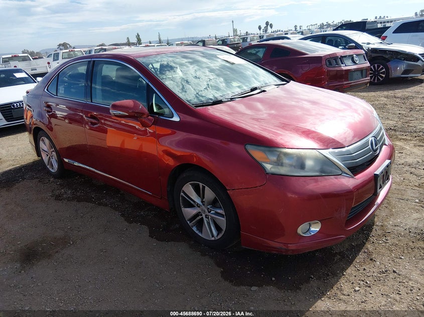 2010 Lexus Hs 250h VIN JTHBB1BA4A2027317 IAAI salvage auction — NORMAL WEAR, Clear - Dealer Only (California), sold $675 on 2026-07-29 (photo 1)