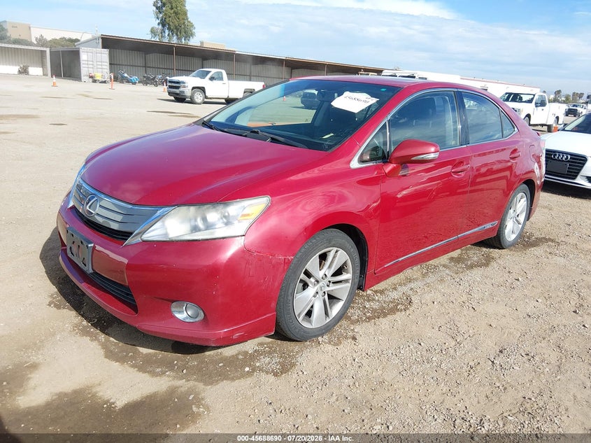 2010 Lexus Hs 250h VIN JTHBB1BA4A2027317 IAAI salvage auction — NORMAL WEAR, Clear - Dealer Only (California), sold $675 on 2026-07-29 (photo 2)