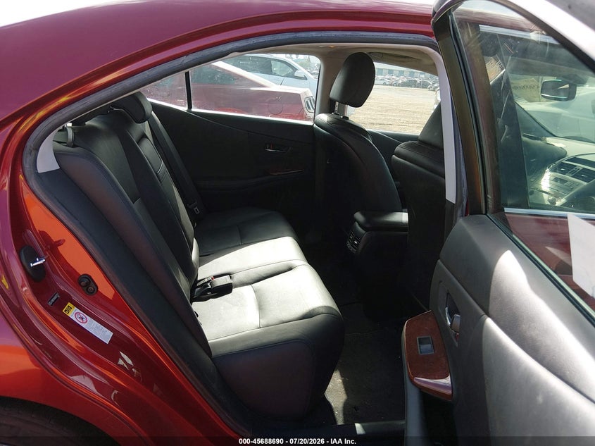 2010 Lexus Hs 250h VIN JTHBB1BA4A2027317 IAAI salvage auction — NORMAL WEAR, Clear - Dealer Only (California), sold $675 on 2026-07-29 (photo 8)