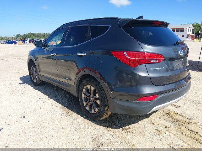 2015 Hyundai Santa fe VIN 5XYZU3LB5FG267499 IAAI salvage auction — NORMAL WEAR, Clear (Florida), sold $1,300 on 2026-07-28 (photo 3)