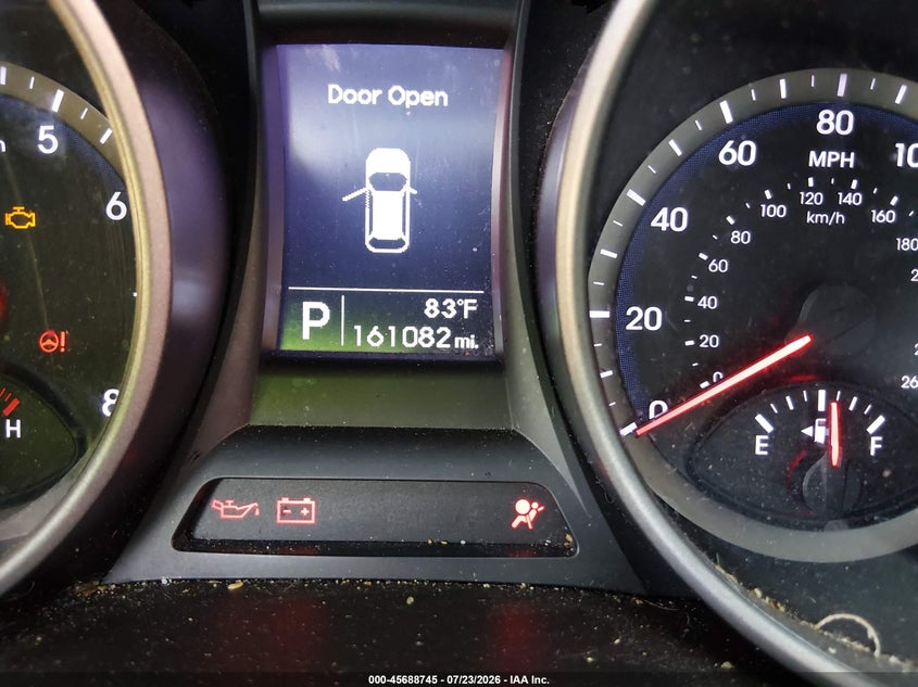 2015 Hyundai Santa fe VIN 5XYZU3LB5FG267499 IAAI salvage auction — NORMAL WEAR, Clear (Florida), sold $1,300 on 2026-07-28 (photo 7)