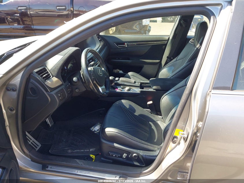 2017 Lexus Gs-f VIN JTHBP1BL3HA002167 IAAI salvage auction — FRONT & REAR, Wait Title, sold $18,900 on 2026-07-31 (photo 5)