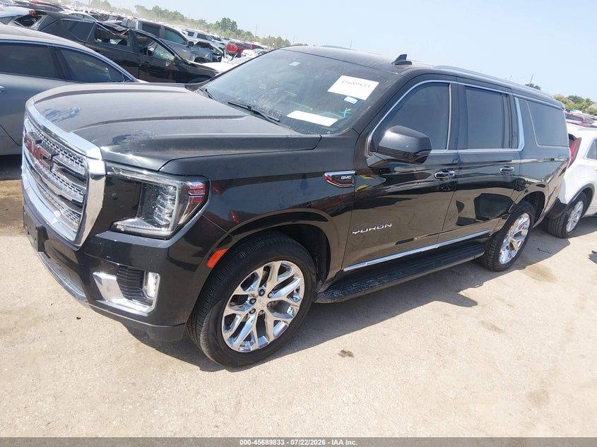 2021 Gmc Yukon VIN 1GKS1GKD4MR427816 IAAI salvage auction — SIDE, Wait Title, sold $17,800 on 2026-10-14 (photo 2)