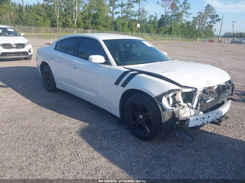 2019 Dodge Charger VIN 2C3CDXBG9KH510077 IAAI salvage auction — FRONT END, Clear (Florida), sold $3,050 on 2026-07-28 (photo 1)