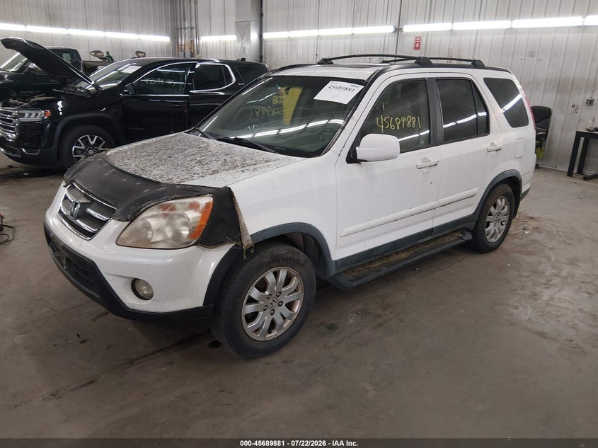 2005 Honda Cr-v VIN JHLRD78925C023828 IAAI salvage auction — NORMAL WEAR, Clear (Minnesota), sold $275 on 2026-07-28 (photo 2)