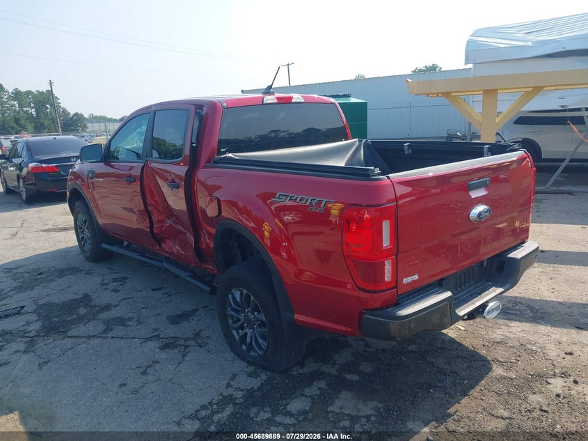 2021 Ford Ranger VIN 1FTER4FH2MLD29142 IAAI salvage auction — LEFT SIDE, Wait Title, sold $11,125 on 2026-08-22 (photo 3)