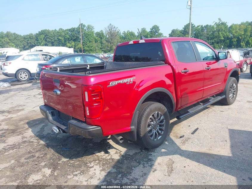 2021 Ford Ranger VIN 1FTER4FH2MLD29142 IAAI salvage auction — LEFT SIDE, Wait Title, sold $11,125 on 2026-08-22 (photo 4)