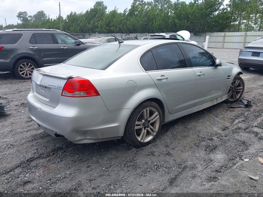2009 Pontiac G8 VIN 6G2ER57739L239363 IAAI salvage auction — RIGHT FRONT, Rebuildable (Florida), sold $325 on 2026-09-03 (photo 4)