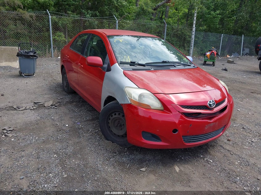 2007 Toyota Yaris VIN JTDBT923971014088 IAAI salvage auction — NORMAL WEAR, Clear (Maryland), sold $25 on 2026-07-29 (photo 1)