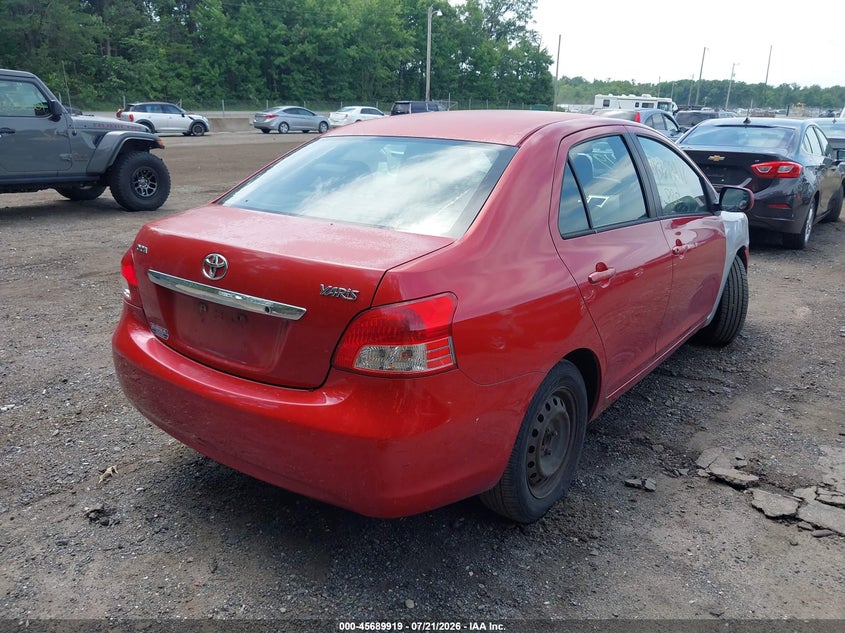 2007 Toyota Yaris VIN JTDBT923971014088 IAAI salvage auction — NORMAL WEAR, Clear (Maryland), sold $25 on 2026-07-29 (photo 4)