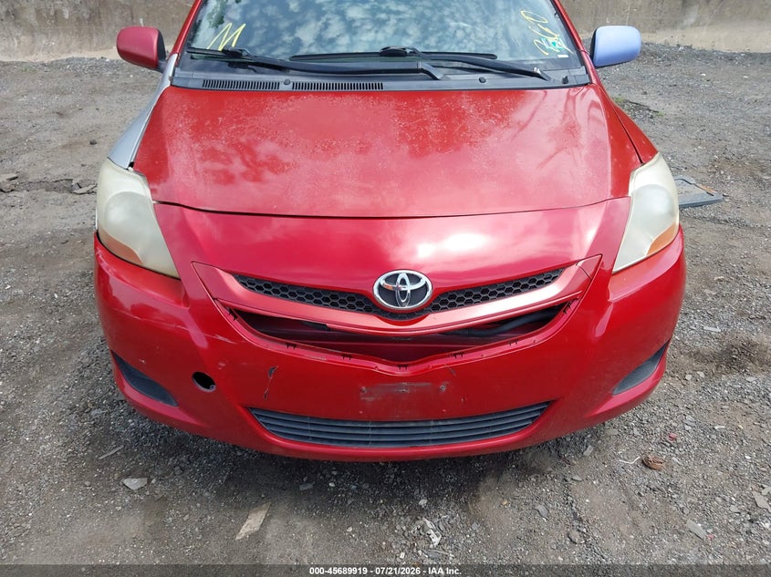 2007 Toyota Yaris VIN JTDBT923971014088 IAAI salvage auction — NORMAL WEAR, Clear (Maryland), sold $25 on 2026-07-29 (photo 6)