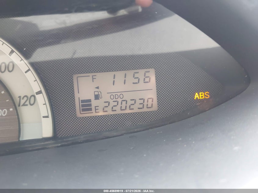 2007 Toyota Yaris VIN JTDBT923971014088 IAAI salvage auction — NORMAL WEAR, Clear (Maryland), sold $25 on 2026-07-29 (photo 7)