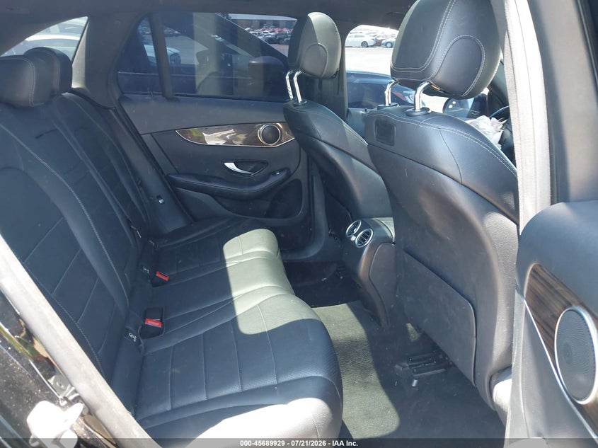 2018 Mercedes-benz Glc VIN WDC0G4KB3JV033560 IAAI salvage auction — LEFT FRONT, Salvage Title, sold $6,200 on 2026-08-19 (photo 8)