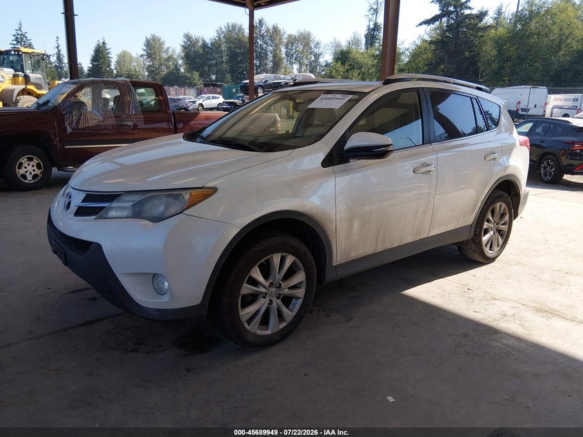 2013 Toyota Rav 4 VIN JTMDFREV4DD038287 IAAI salvage auction — THEFT, Bill Of Sale (Washington), sold $3,150 on 2026-07-29 (photo 2)