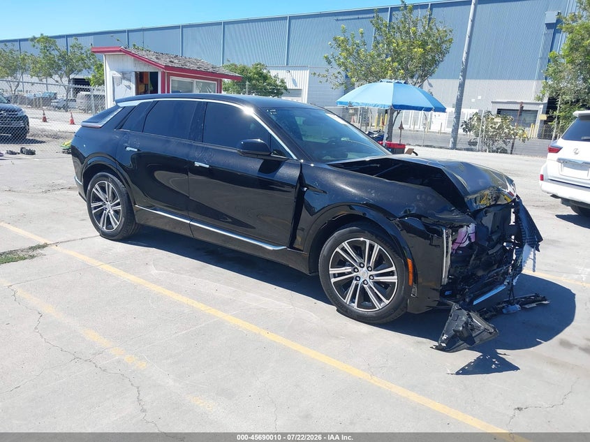 2025 Cadillac Lyriq VIN 1GYKPNRL8SZ316401 — IAAI salvage auction photo
