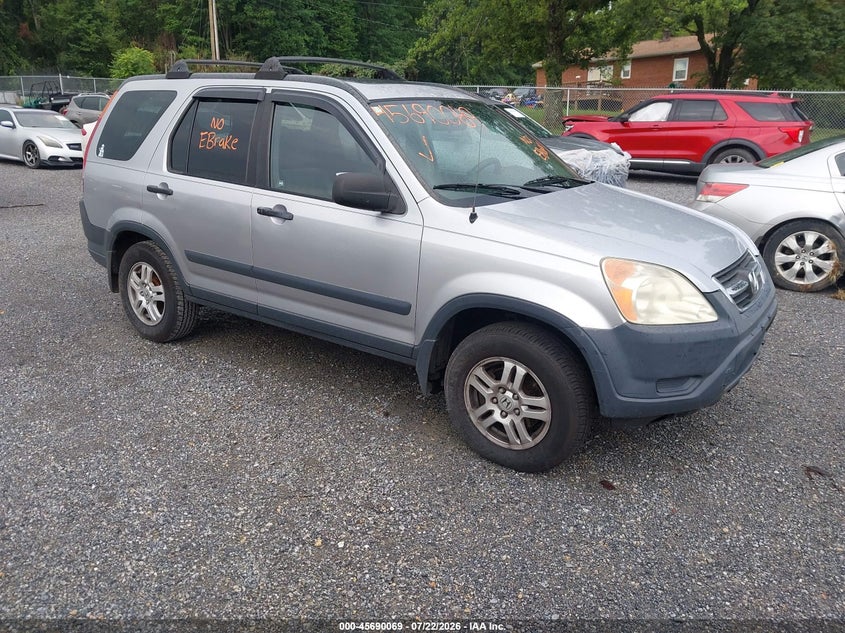 2002 Honda Cr-v VIN JHLRD78852C073755 IAAI salvage auction — NORMAL WEAR, Clear (Virginia), sold $400 on 2026-07-28 (photo 1)