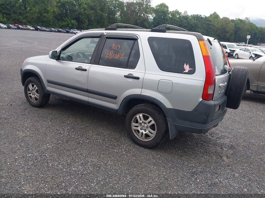 2002 Honda Cr-v VIN JHLRD78852C073755 IAAI salvage auction — NORMAL WEAR, Clear (Virginia), sold $400 on 2026-07-28 (photo 3)
