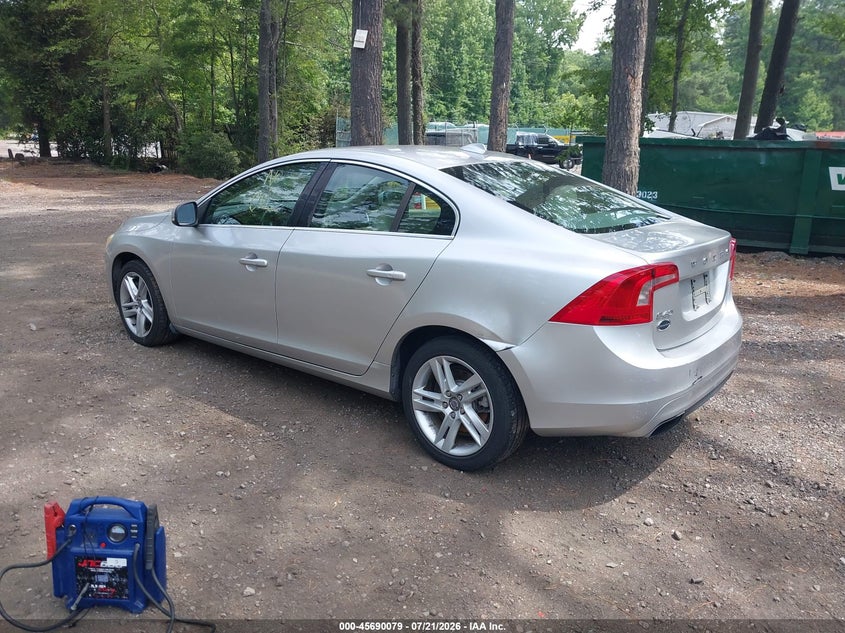 2014 Volvo S60 VIN YV1612FS5E2277566 IAAI salvage auction — NORMAL WEAR, Clear (Virginia), sold $25 on 2026-07-28 (photo 3)