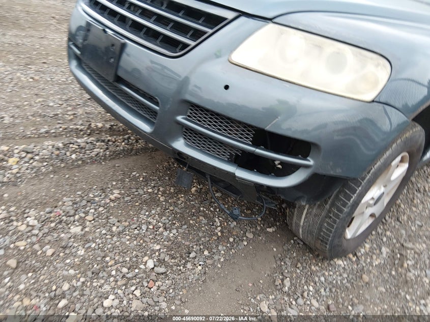 2005 Volkswagen Touareg VIN WVGBG77L65D018253 IAAI salvage auction — REAR END, Bill Of Sale (New York), sold $450 on 2026-08-04 (photo 6)