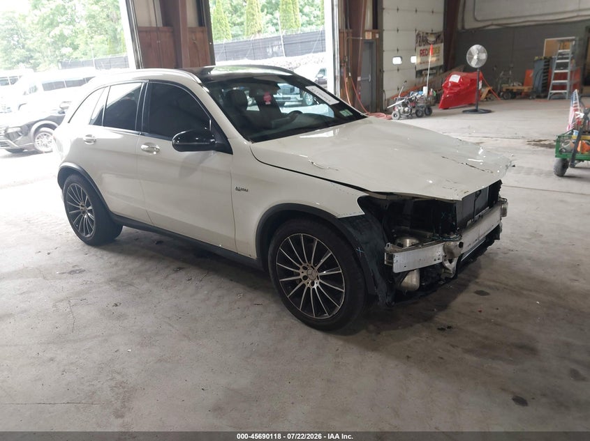 2018 Mercedes-benz VIN WDC0G6EB4JF434052 IAAI salvage auction — FRONT END, Wait Title, sold $7,200 on 2026-08-09 (photo 1)
