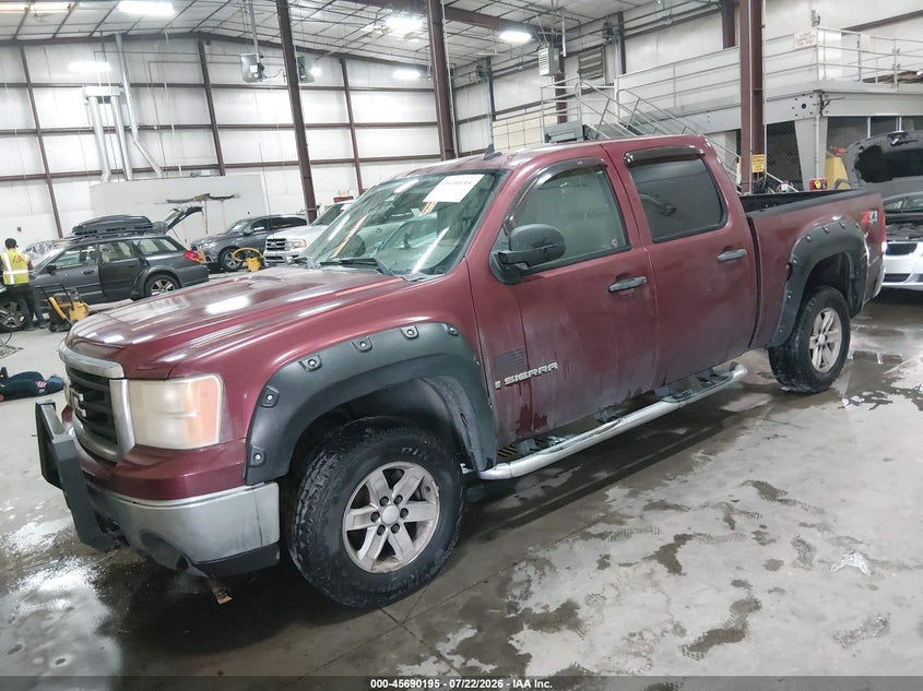 2008 Gmc Sierra 1500 VIN 2GTEK13C581318949 IAAI salvage auction — RIGHT FRONT, Salvage (Idaho), sold $2,450 on 2026-09-11 (photo 2)