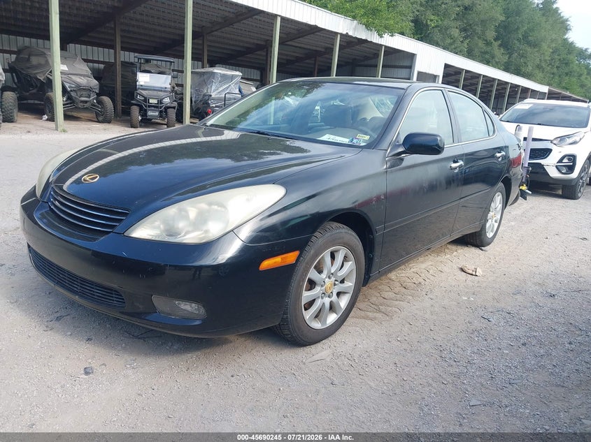 2003 Lexus Es 300 VIN JTHBF30G136015564 IAAI salvage auction — NORMAL WEAR, Clear (Kansas), sold $250 on 2026-07-29 (photo 2)