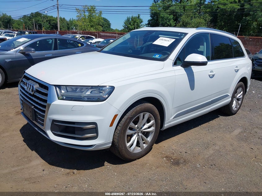 2018 Audi Q7 VIN WA1LAAF71JD047756 IAAI salvage auction — FRONT END, Salvage Title, sold $7,500 on 2026-08-26 (photo 2)