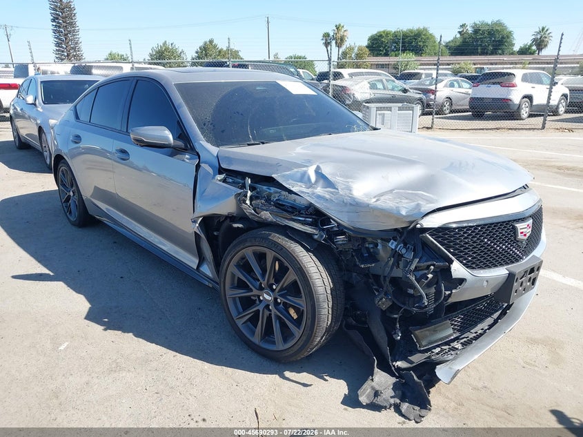 2025 Cadillac Ct5 VIN 1G6DP5RK6S0102133 — IAAI salvage auction photo