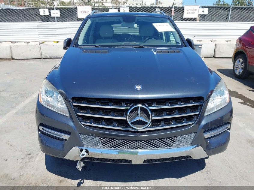 2012 Mercedes-benz M-klasse VIN 4JGDA2EB4CA017883 IAAI salvage auction — NO DAMAGE, Salvage (California), sold $3,650 on 2026-08-24 (photo 6)