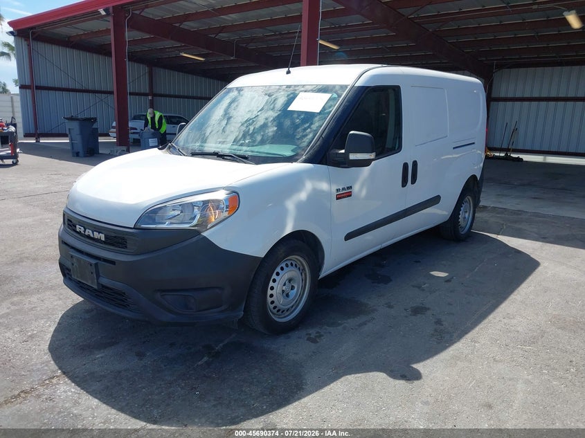 2019 Ram Promaster city VIN ZFBHRFABXK6M17883 IAAI salvage auction — RIGHT FRONT, Clear - Dealer Only (California), sold $25 on 2026-07-28 (photo 2)