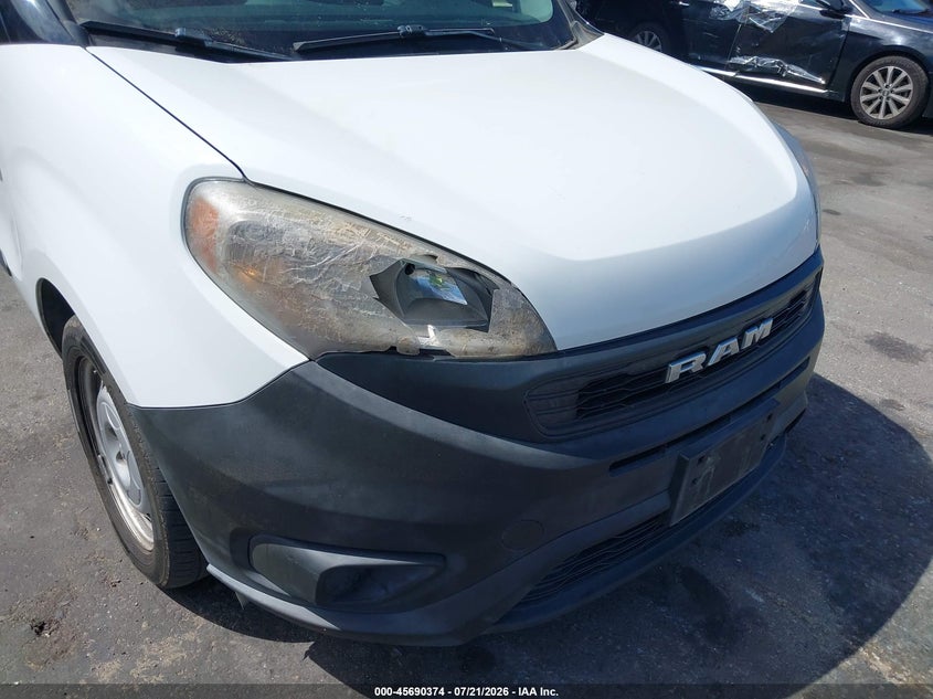 2019 Ram Promaster city VIN ZFBHRFABXK6M17883 IAAI salvage auction — RIGHT FRONT, Clear - Dealer Only (California), sold $25 on 2026-07-28 (photo 6)