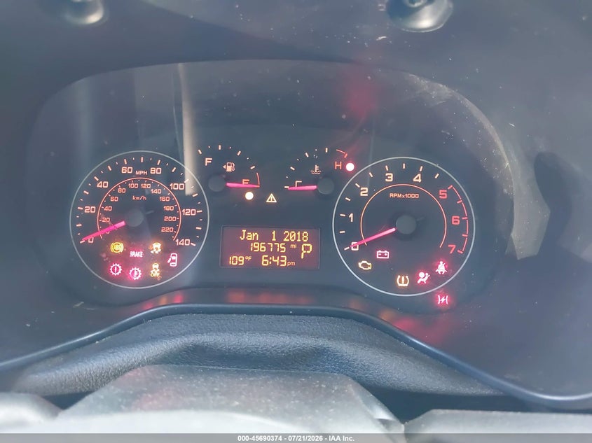 2019 Ram Promaster city VIN ZFBHRFABXK6M17883 IAAI salvage auction — RIGHT FRONT, Clear - Dealer Only (California), sold $25 on 2026-07-28 (photo 7)