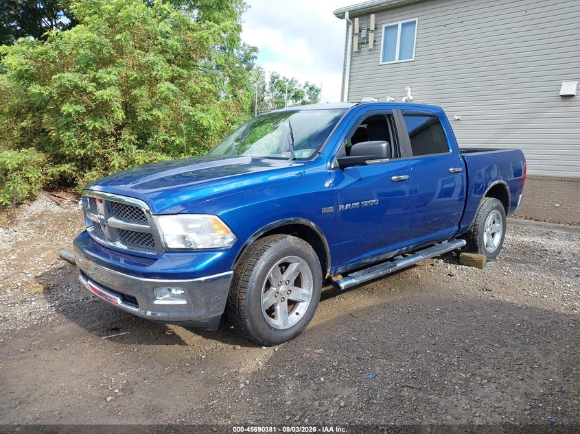 2011 Ram Ram 1500 VIN 1D7RV1CT0BS666275 IAAI salvage auction — NORMAL WEAR, Clear (Pennsylvania), sold $1,000 on 2026-08-15 (photo 2)