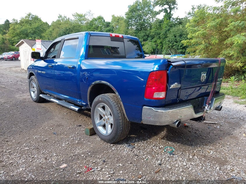2011 Ram Ram 1500 VIN 1D7RV1CT0BS666275 IAAI salvage auction — NORMAL WEAR, Clear (Pennsylvania), sold $1,000 on 2026-08-15 (photo 3)