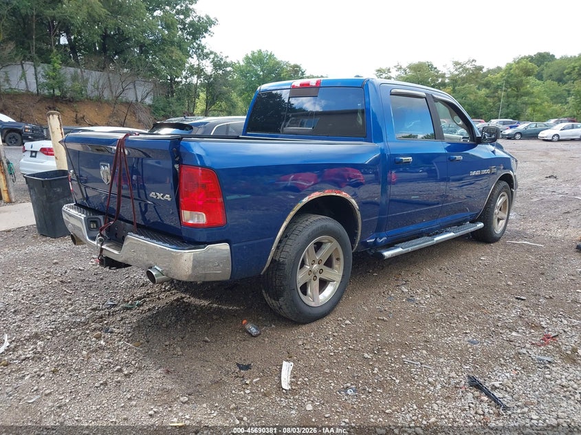 2011 Ram Ram 1500 VIN 1D7RV1CT0BS666275 IAAI salvage auction — NORMAL WEAR, Clear (Pennsylvania), sold $1,000 on 2026-08-15 (photo 4)