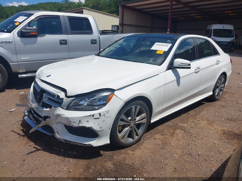 2014 Mercedes-benz E-klasse VIN WDDHF5KB2EA787084 IAAI salvage auction — FRONT END, Wait Title, sold $1,225 on 2026-08-19 (photo 2)