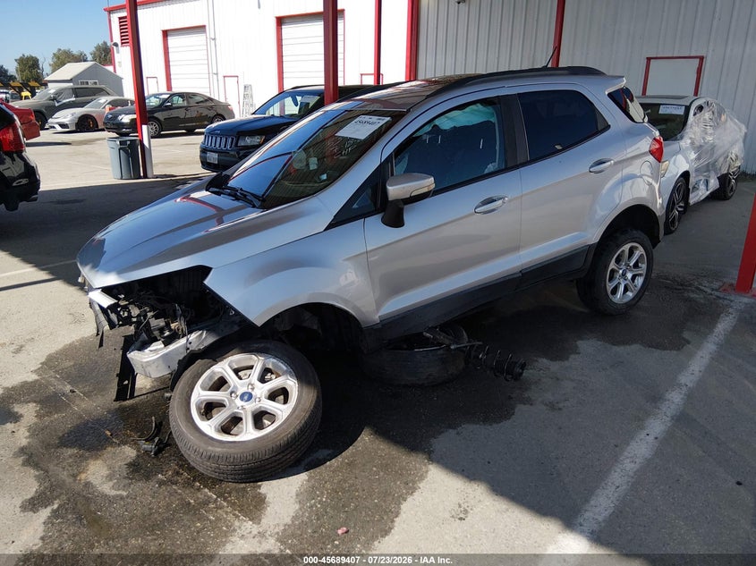 2019 Ford Ecosport VIN MAJ3S2GE9KC309168 IAAI salvage auction — FRONT END, Wait Title, sold $375 on 2026-08-02 (photo 2)
