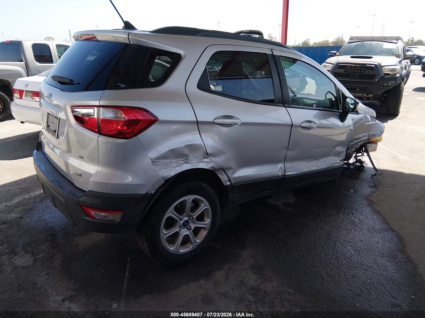 2019 Ford Ecosport VIN MAJ3S2GE9KC309168 IAAI salvage auction — FRONT END, Wait Title, sold $375 on 2026-08-02 (photo 4)