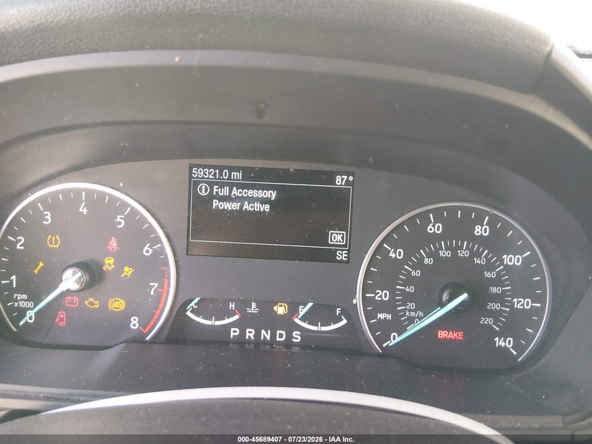 2019 Ford Ecosport VIN MAJ3S2GE9KC309168 IAAI salvage auction — FRONT END, Wait Title, sold $375 on 2026-08-02 (photo 7)