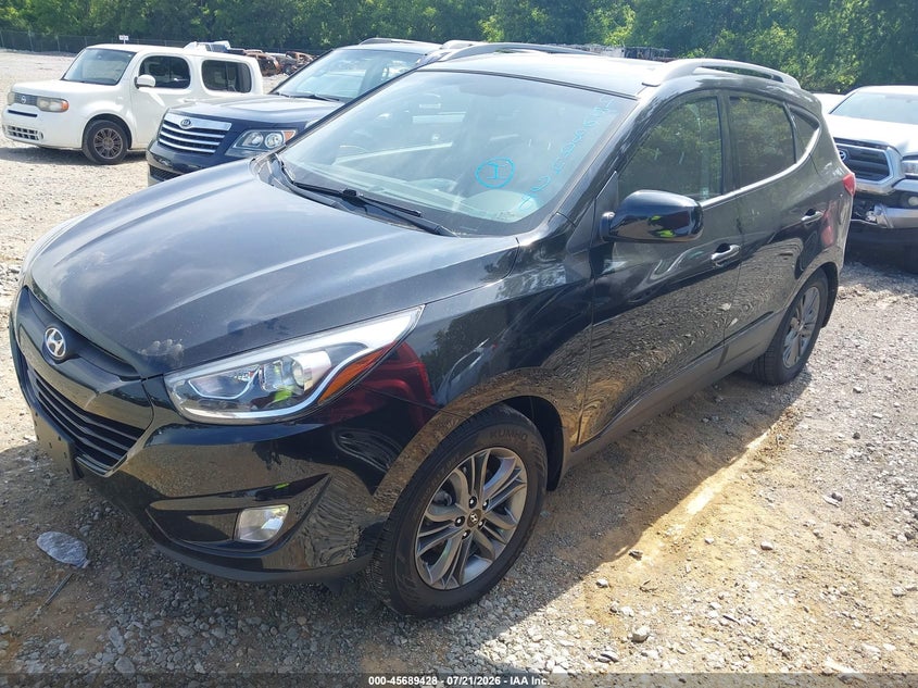 2014 Hyundai Tucson VIN KM8JUCAG5EU853561 IAAI salvage auction — NORMAL WEAR, Clear (Tennessee), sold $25 on 2026-07-30 (photo 2)