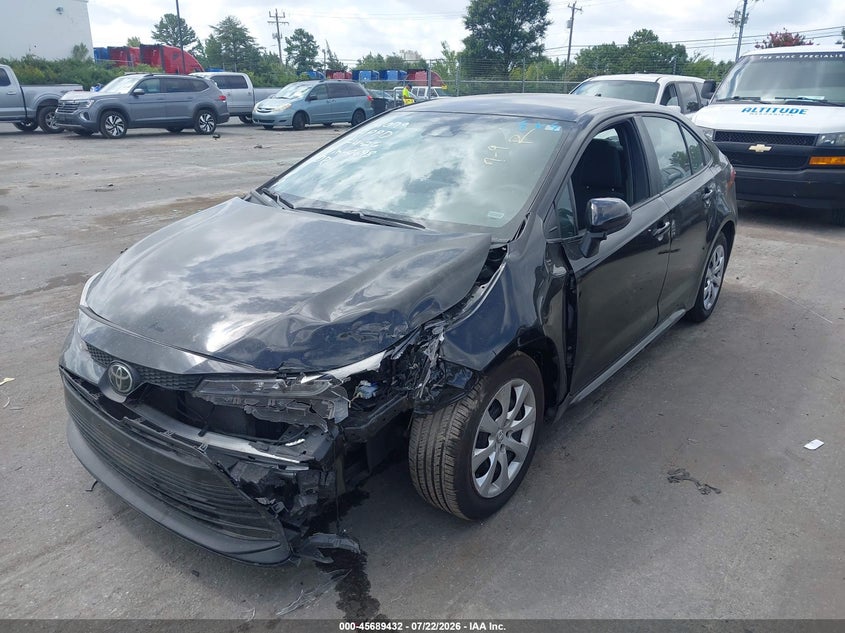 2025 Toyota Corolla VIN 5YFB4MDE0SP240698 IAAI salvage auction — FRONT END, Enterprise Vehicles Clear Only (Illinois), sold $5,100 on 2026-07-29 (photo 2)