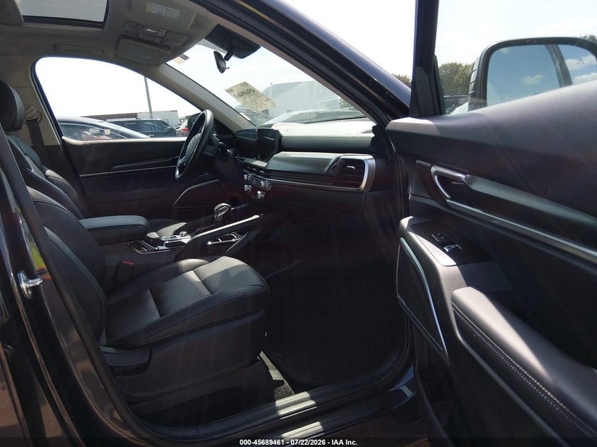 2025 Kia Telluride VIN 5XYP6DGCXSG683097 IAAI salvage auction — LEFT REAR, Salvage Title, sold $25 on 2026-07-28 (photo 5)